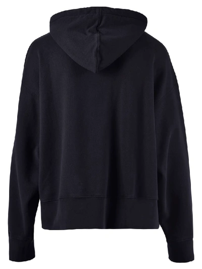 Shop Palm Angels Fleece In Black White