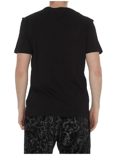 Shop Versace Short Sleeve T-shirt In Nero