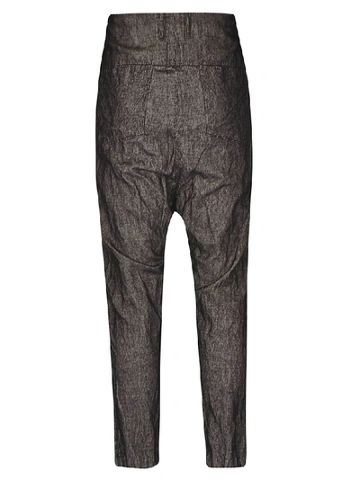 Shop Transit Buttoned Trousers In Black