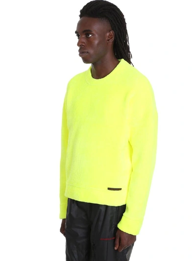 Shop Alexander Wang Knitwear In Yellow Wool