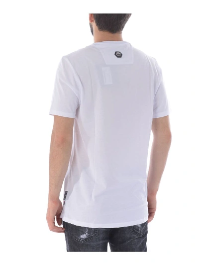 Shop Philipp Plein T-shirt In Bianco