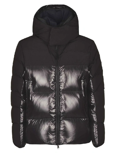 Shop Moncler Blanc Padded Jacket In Black