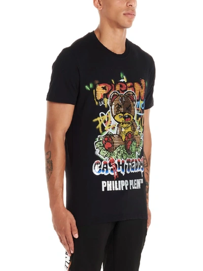 Shop Philipp Plein Short Sleeve T-shirt In Black