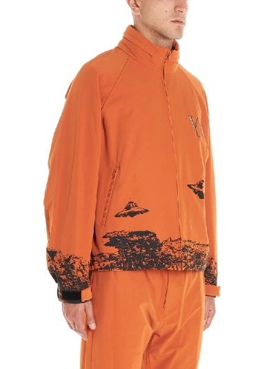 Shop Undercover Jacket In Orange