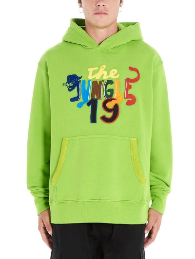 Shop Just Don The Jungle Hoodie In Green
