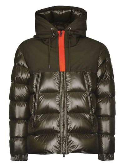 Shop Moncler Eymeric Padded Jacket In Green