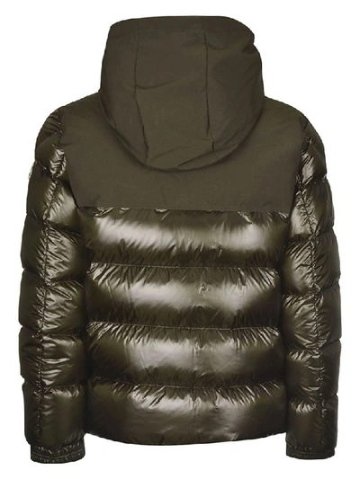 Shop Moncler Eymeric Padded Jacket In Green