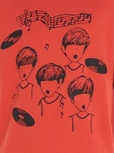 Shop Just Don The Sound Band T-shirt In Red