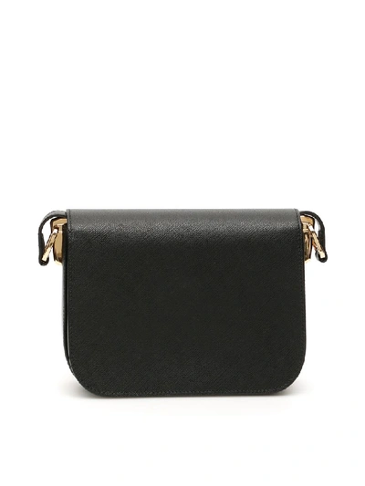 Shop Prada Embleme Bag In Nero (black)