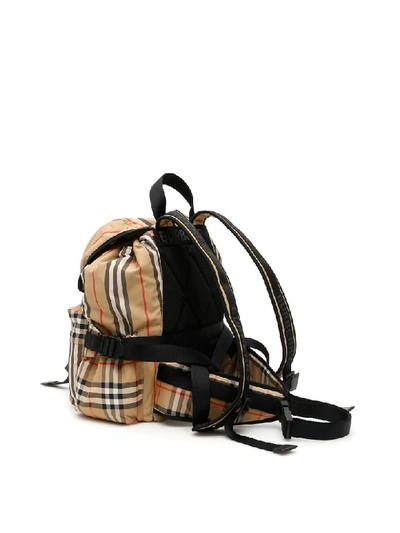 Shop Burberry Backpack In Archive Beige