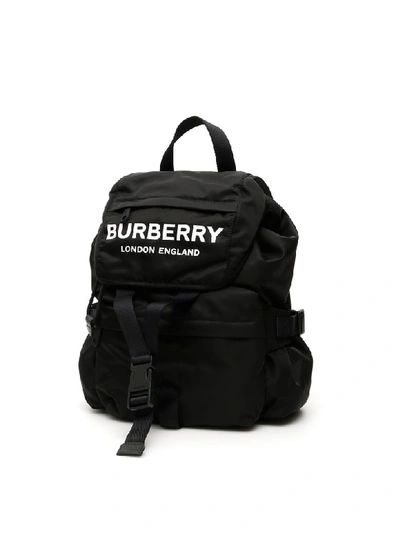 Shop Burberry Backpack In Black
