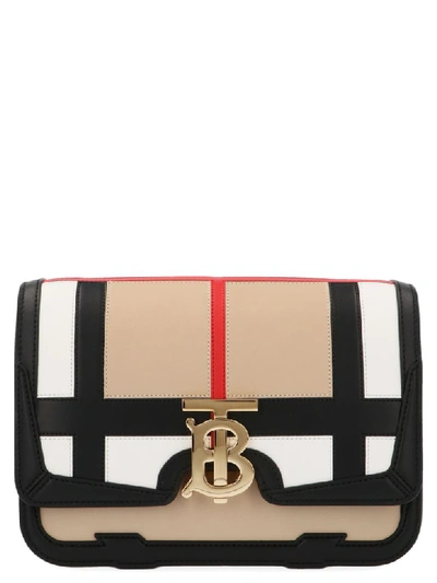 Shop Burberry Tb Bag In Multicolor