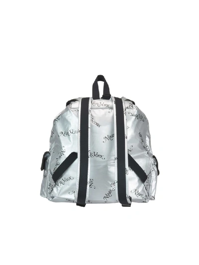 Shop Marc Jacobs Backpack In Silver