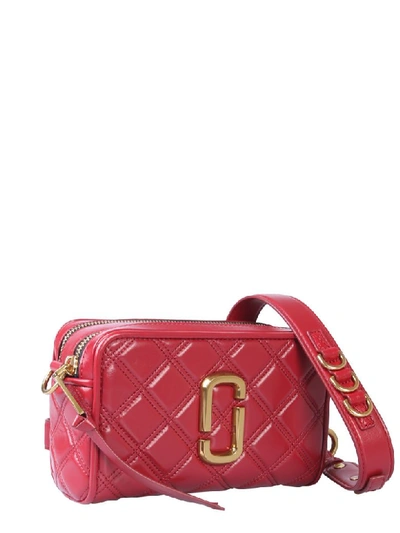 Shop Marc Jacobs Shoulder Bag In Berry