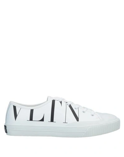 Shop Valentino Sneakers In White