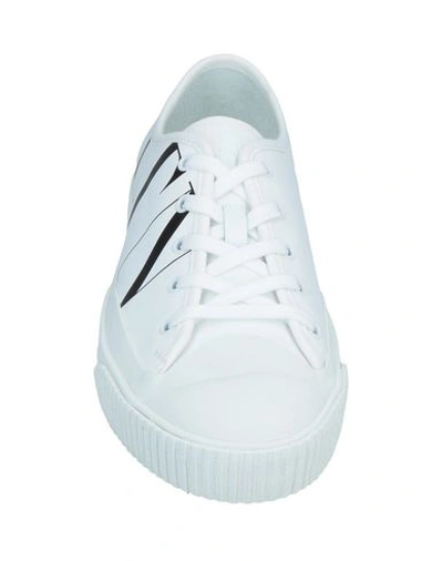 Shop Valentino Sneakers In White