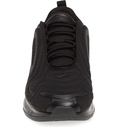 Shop Nike Air Max 720 Sneaker In Black/ Black-anthracite