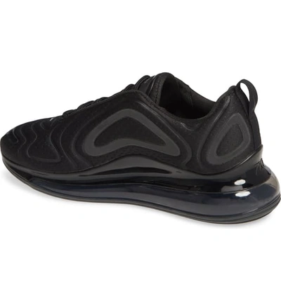 Shop Nike Air Max 720 Sneaker In Black/ Black-anthracite