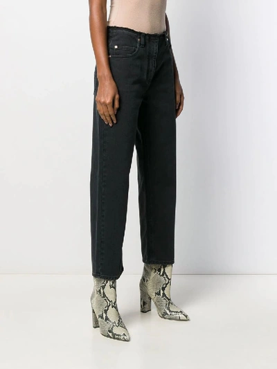 Shop Valentino Embroidered V Jeans