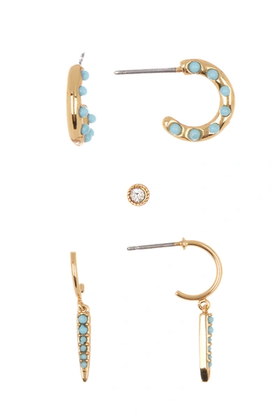 Shop Baublebar Jamison Earring Set In Turquoise