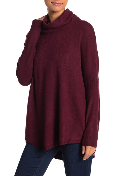 Shop Cyrus Cowl Neck Sweater In Ancho Chil