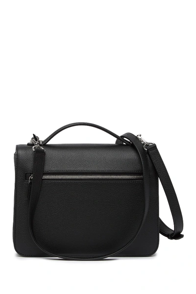 Shop Mcm Spot Park Avenue Medium Shoulder Bag In Black