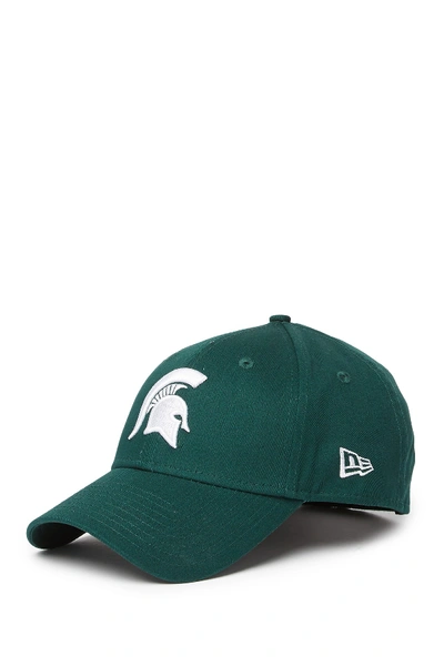 Shop New Era 9forty Michigan State Spartans Baseball Cap In Green
