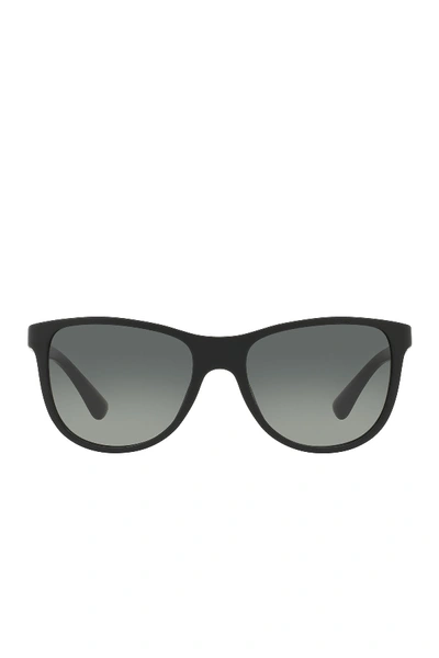 Shop Prada 58mm Square Sunglasses In Matte Blk