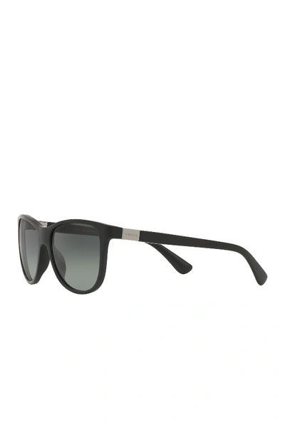 Shop Prada 58mm Square Sunglasses In Matte Blk