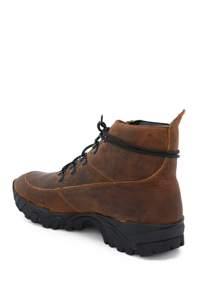 Shop Broken Homme Ponderosa Leather Boot In Brown Trail