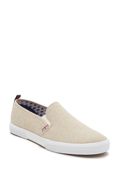 Shop Ben Sherman Bristol Slip-on Sneaker In Natural Ca