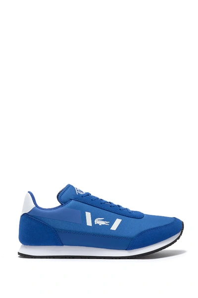 Shop Lacoste Partner 319 Sneaker In Blue/white