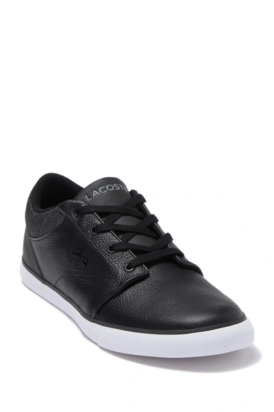 Lacoste Minzah Sneaker In Black/white | ModeSens