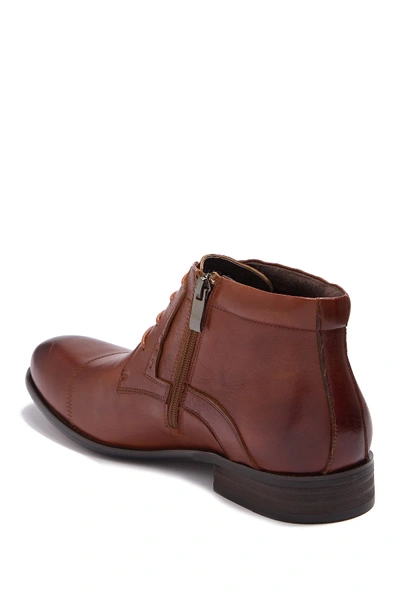 Shop English Laundry Tommy Leather Boot In Cognac
