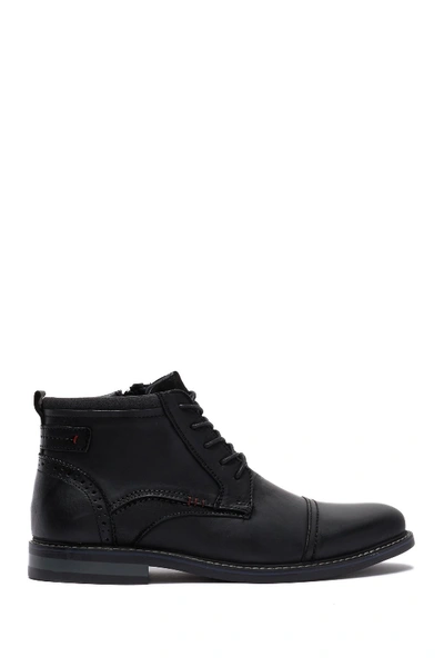 Shop English Laundry Cody Leather Boot In Black