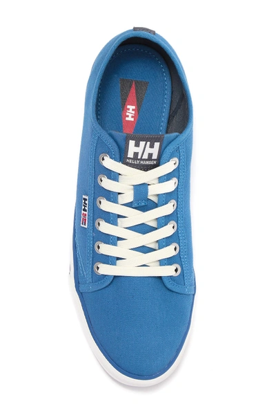 Shop Helly Hansen Fjord Canvas Sneaker In 538 Vallarta Bl