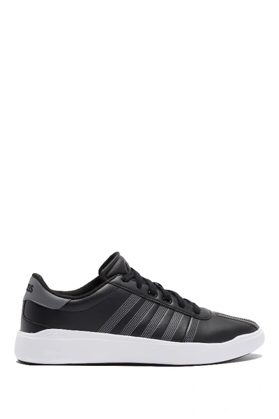 Shop K-swiss Heritage Light Leather Sneaker In Black/charcoal/white
