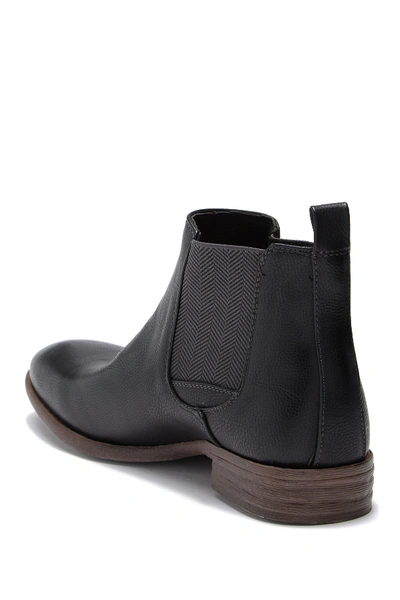 Shop Robert Wayne Oklahoma Chelsea Boot In Black/grey