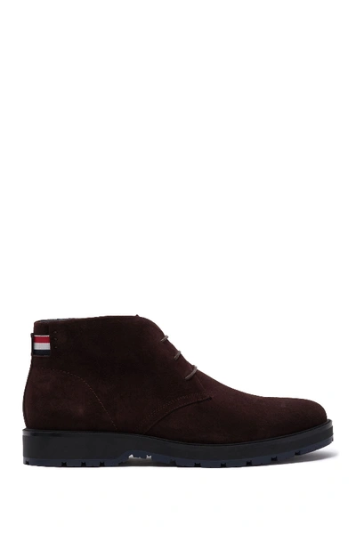 Shop English Laundry Benjamin Suede Chukka Boot In Brown