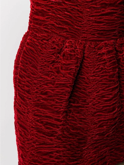 Shop Saint Laurent Skirt In Red