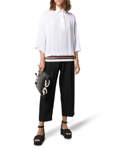 Shop Loewe Logo Print Jumper In White