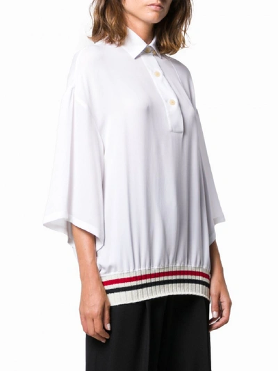 Shop Loewe Logo Print Jumper In White