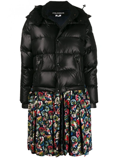 Shop Junya Watanabe Puffer And Skirt Attached In Black