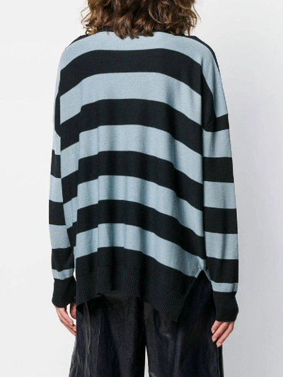 Shop Sonia Rykiel Bold Striped Wool Sweater In Multicolor