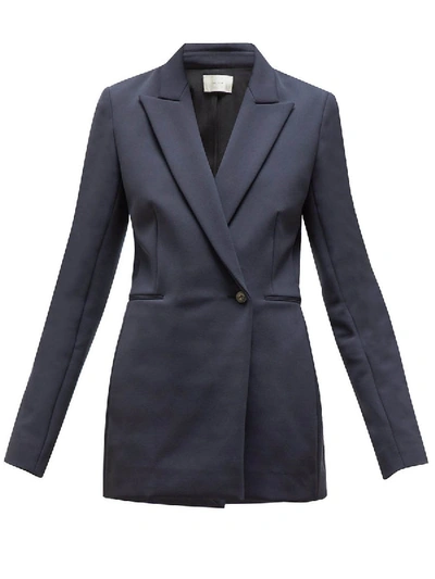 Shop The Row Koja One Button Blazer Dark Navy