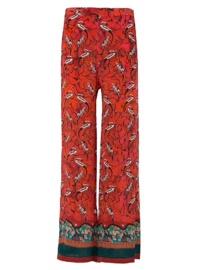 Shop Chufy Najima Pajama Pant In Red
