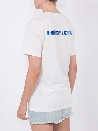 Shop Heron Preston Heron Bird Patch T-shirt In White
