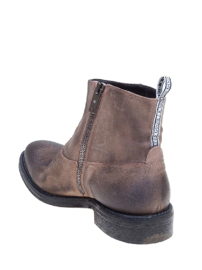 Shop Golden Goose Boot Boot In Suede In Brown