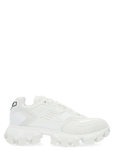 Shop Prada Cloudbust Thunder Shoes In White