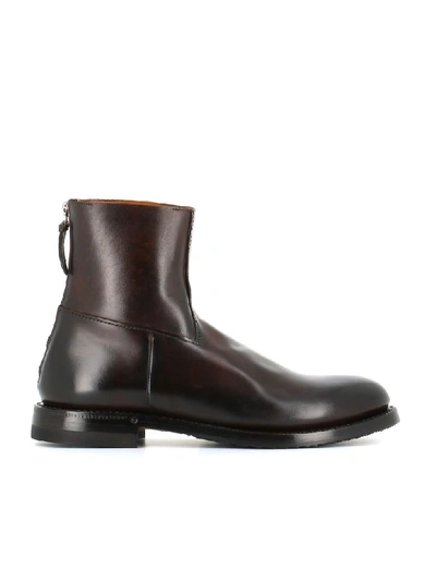 Shop Silvano Sassetti Ankle Boot In Brown